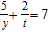 Solve the formula for t :