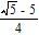 <strong>Rationalize the denominator and simplify. </strong> A) B) C) D) E)