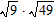<strong>Use the product rule to simplify. </strong> A)21 B)441 C)3 D)7