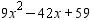 <strong> Look at the graph of the equation . How many solutions does the equation have? What are they?</strong> A)3 solutions, , , and 0 B)no solutions C)2 solutions, and D)1 repeated solution,