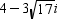 <strong>Simplify the expression. Enter the answer in a + bi form. </strong> A) B) C) D)