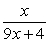<strong>What inputs are defined for the expression? </strong> A) B) C) D) E)