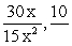 <strong>Find the missing number or expression in each pair of equivalent fraction. Assume there is no zero denominators. </strong> A) B) C) D) E)