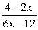 <strong>Simplify. Assume there are no zero denominators. </strong> A) B) 3 C) D) E) Does not simplify.
