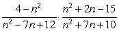 <strong>Multiply: </strong> A) B) C) D) E)