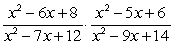 <strong>Multiply: </strong> A) B) C) D) E)