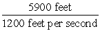<strong>Use properties of fractions to simplify the expressions. The word per means division and may be replaced by a fraction bar. Round your answer to two decimal places. </strong> A) 5.92 seconds B) 4.42 seconds C) 5.02 seconds D) 4.92 seconds E) 4.87 seconds