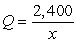 <strong>In economics, total quantity sold is the product of the price and the demand. Find the total quantity, Q. Assume there are no zero denominators.</strong> A) B) C) D) E)