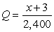 <strong>In economics, total quantity sold is the product of the price and the demand. Find the total quantity, Q. Assume there are no zero denominators.</strong> A) B) C) D) E)