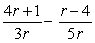 <strong>Simplify: </strong> A) B) C) D) E)