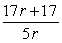 <strong>Simplify: </strong> A) B) C) D) E)