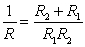 <strong>Add the fractions on the right side of the equals sign to obtain a single fraction for the application formula. Assume there are no zero denominators. Resistors in parallel in an electrical circuit: </strong> A) B) C) D) E)