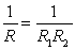<strong>Add the fractions on the right side of the equals sign to obtain a single fraction for the application formula. Assume there are no zero denominators. Resistors in parallel in an electrical circuit: </strong> A) B) C) D) E)