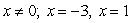 <strong>Indicate any inputs that must be excluded and then solve the equation. Factoring of the quadratic equation may be helpful. </strong> A) B) C) D) E)
