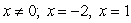 <strong>Indicate any inputs that must be excluded and then solve the equation. Factoring of the quadratic equation may be helpful. </strong> A) B) C) D) E)