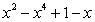 <strong>Arrange the terms in descending order of exponents on x. </strong> A) B) C) D) E)