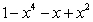 <strong>Arrange the terms in descending order of exponents on x. </strong> A) B) C) D) E)