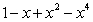 <strong>Arrange the terms in descending order of exponents on x. </strong> A) B) C) D) E)