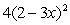 <strong>Use the order of operations to multiply the given expression. </strong> A) B) C) D) E)