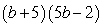 <strong>Factor: </strong> A) B) C) D) E) Nonfactorable over the integers