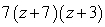<strong>Factor: </strong> A) B) C) D) E) Nonfactorable over the integers
