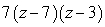 <strong>Factor: </strong> A) B) C) D) E) Nonfactorable over the integers