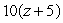 <strong>Factor: </strong> A) B) C) D) E)