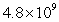 <strong>Write the number 48,000,000,000 in scientific notation.</strong> A) B) C) D) E)