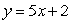 <strong>The output is the total cost of a taxi ride of x miles. The taxi driver charges a $5 fee plus $2 for each mile traveled. Write an equation describing the output (y) as a function of the input (x).</strong> A) B) C) D) E)