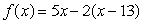<strong>Find x if f(x) = 0. </strong> A) B) C) D) E)