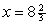 <strong>Find x if f(x) = 0. </strong> A) B) C) D) E)