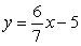 <strong>Write an equation for the given data. slope = </strong> A) B) C) D) E)