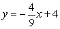 <strong>Find the equation of the line that contains the point (-9, -6) and has slope .</strong> A) B) C) D) E)