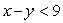 <strong>Which ordered pair is a solution to the inequality? </strong> A) (12, 1) B) (-1, -11) C) (31, 3) D) (2, -4) E) (3, -7)