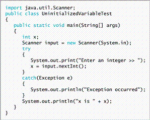 In the example above, the user might not enter an integer, the conversion to an integer might fail, and an exception might be thrown. Why is this a problem and what are some possible options for fixing these types of errors?