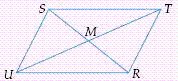 <strong>Which transformation would you use to best map onto </strong> A) rotate 90 degrees counterclockwise about T B) rotate 90 degrees clockwise about S C) rotate 45 degrees clockwise about S D) reflect vertically about M E) rotate 45 degrees counterclockwise about T
