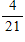 <strong>Write the fraction in simplest form. </strong> A) B) 1 C) 0 D) E) 