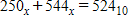 <strong>Find the base x for which the following statement is true. </strong> A) 7 B) 6 C) 9 D) 10 E) 8