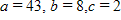 <strong>Determine possible whole numbers a , b , and c for which the statement is true. </strong> A) B) C) D) E)