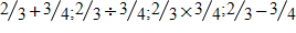 <strong>Without doing any computations, order the following from least to greatest. </strong> A) B) C) D) E)