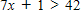 <strong>Solve the following linear inequality. </strong> A) B) C) D) E) 