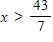 <strong>Solve the following linear inequality. </strong> A) B) C) D) E) 