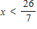 <strong>Solve the following linear inequality. </strong> A) B) C) D) E) 