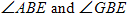 <strong>In the figure below and are perpendicular lines. Name two supplementary angles. </strong> A) B) C) D) E)