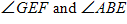 <strong>In the figure below and are perpendicular lines. Name two supplementary angles. </strong> A) B) C) D) E)