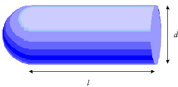 <strong>Find the volume of the figure below. Round to the nearest hundredth. Use 3.14 for   . [The measures of the dimensions are indicated below the figure.] ​   d = 5 ft, l = 8 ft ( The figure is not necessarily drawn to scale .) ​ ​</strong> A) 889.67 ft<sup>3</sup> B) 189.71 ft<sup>3</sup> C) 181.53 ft<sup>3</sup> D) 660.71 ft<sup>3</sup> E) 52.33 ft<sup>3</sup> <div style=padding-top: 35px> 