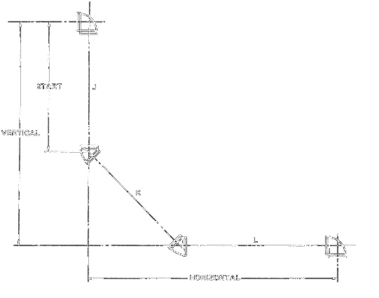 Use Data Sheet 5 Refer to the figure. If Vertical = 60 , Start = 30 what is the c-c measurement of K?.