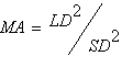 <strong>What is the MA of a hydraulic jack with a 1/4-inch pump piston and a 2-inch output piston. </strong> A) 55:1 B) 64:1 C) 66:1 D) 63:2