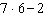 <strong>Translate the word statement to a numerical statement. Seven times the difference of 6 and 2</strong> A) B) C) D) E) none of these