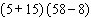 <strong>Evaluate the following expression. </strong> A) B) C) D) E) none of these